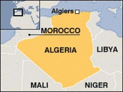 Algeria cartina