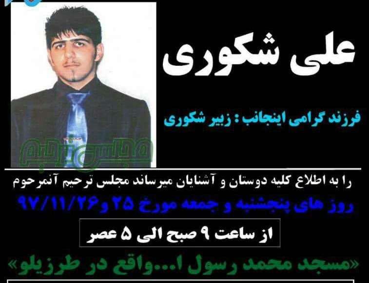 Ali Shakouri iran