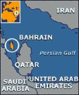 Bahrein mappa bahrain