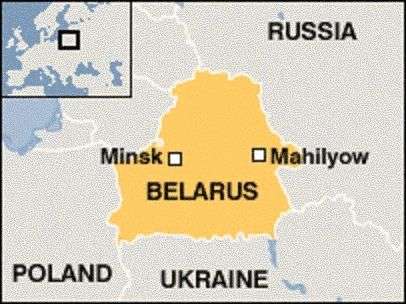 Bielorussia mappa