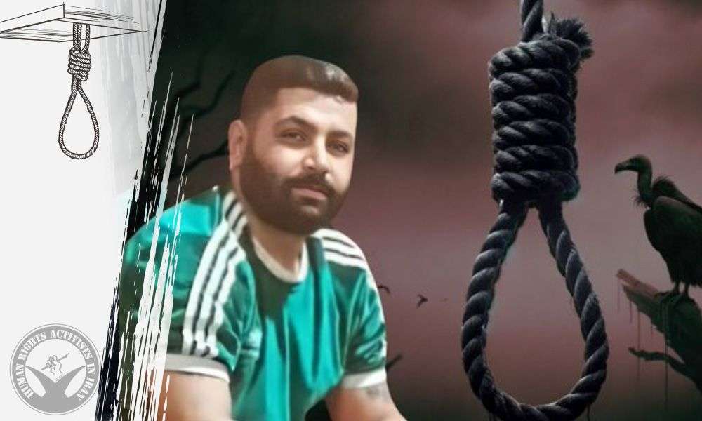 IRAN - 1 of the 8 executed in Ghezel Hesar