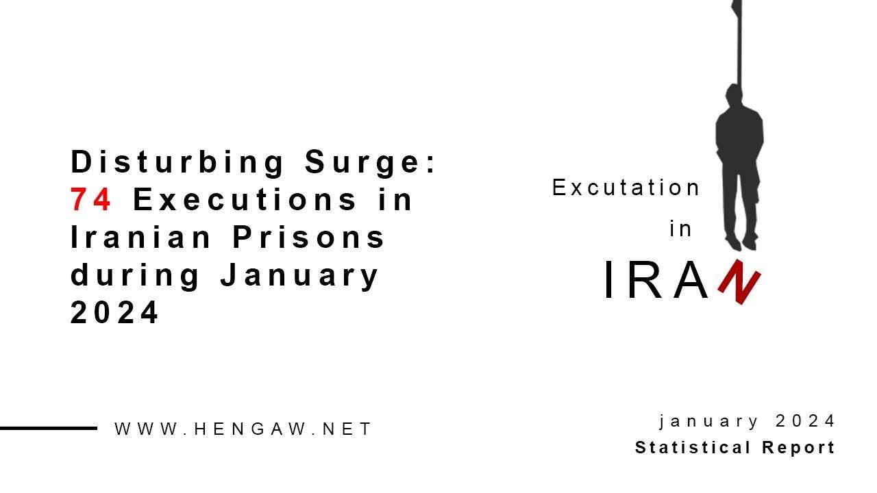 IRAN - 74 executions in January