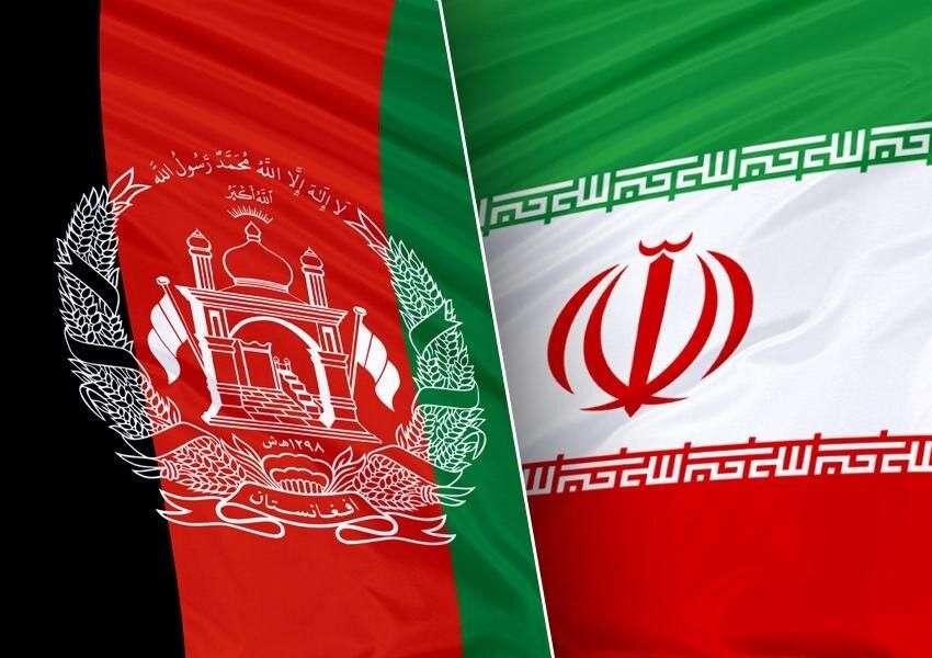 Iran-Afghanistan flags