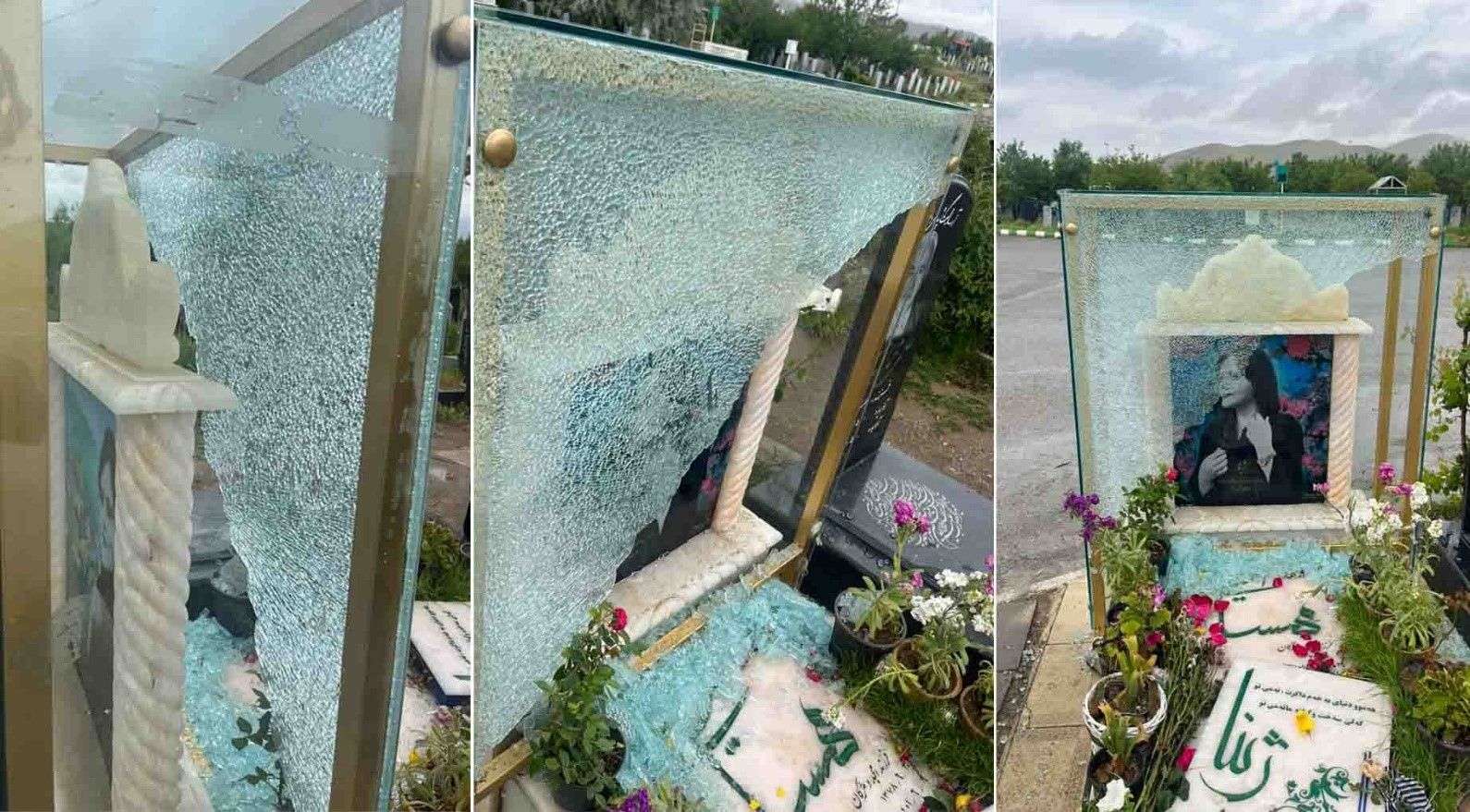 IRAN - Grave of Zhina Mahsa Amini