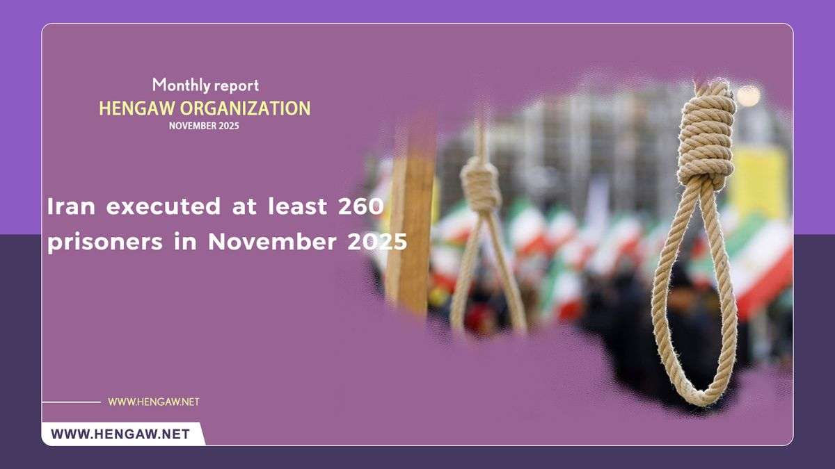 IRAN - Hengaw report (November 2025)