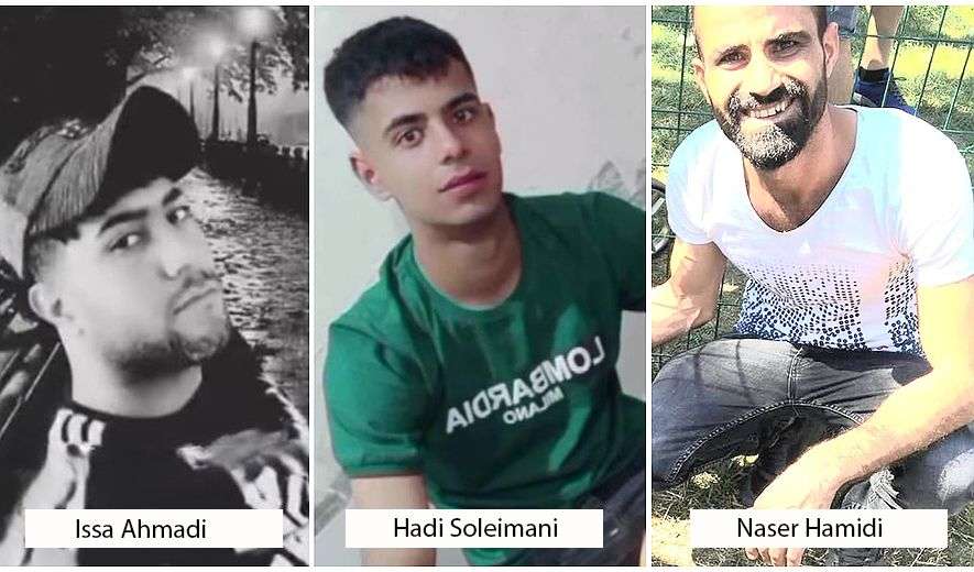 IRAN - Issa Ahmadi, Hadi Soleimani, Naser Hamidi
