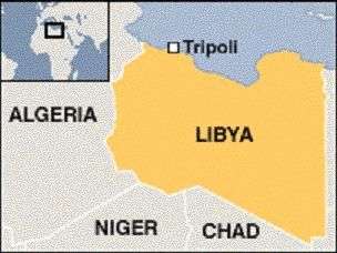 Libia mappa bbc