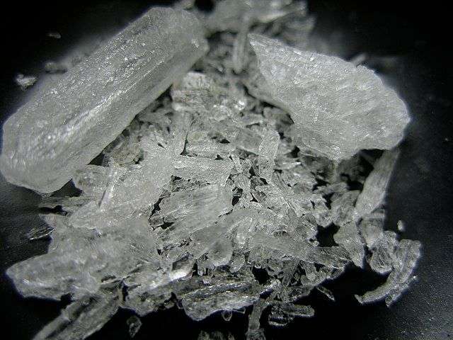 metanfetamine cristalli droga