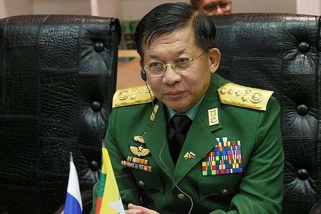 Min Aung Hlaing myanmar