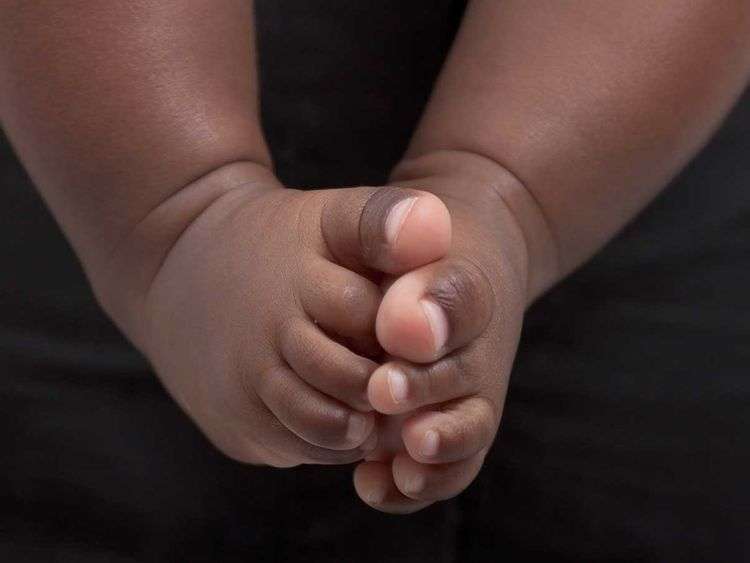 piedi bambino