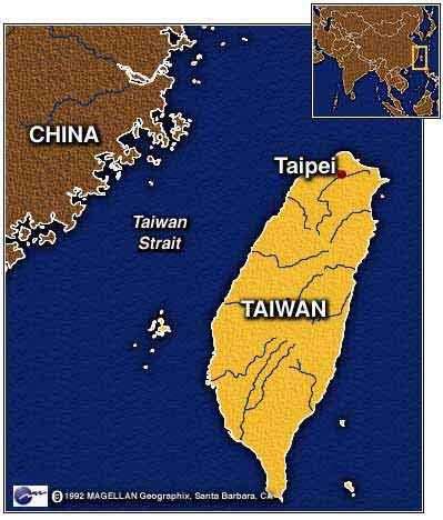 taiwan mappa