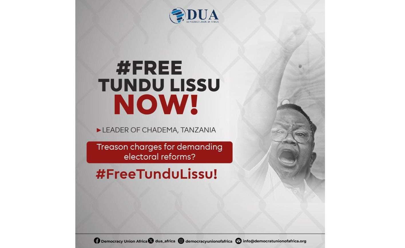Tanzania - Free Tundu Lissu