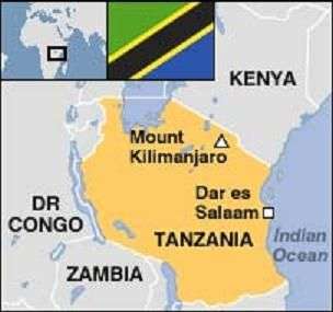 tanzania mappa