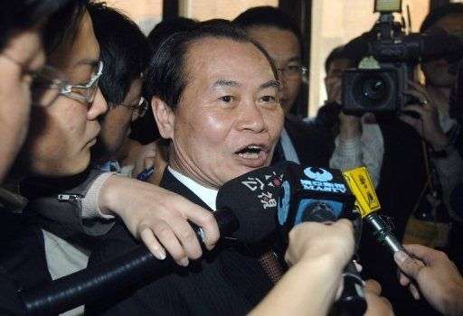 Il nuovo ministro della giustizia di Taiwan, Tseng Yung-fu